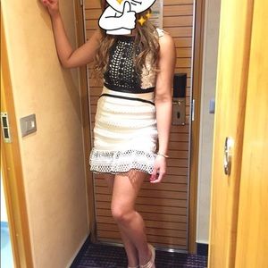 💋women high-end lace dress